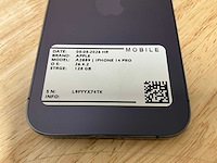 Apple iphone 14 pro a2890 mobiele telefoon - afbeelding 2 van  6