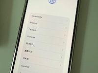 Apple iphone 14 pro max 256 gb space black. met doosje en laadkabel. achterzijde heeft schade. met hoesje. - afbeelding 3 van  7