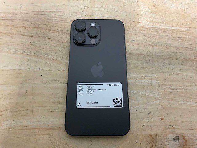 Apple iphone 14 pro max a2894 mobiele telefoon - afbeelding 2 van  8