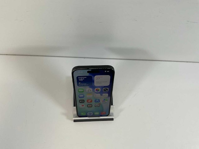 Apple iphone 15 - 128 gb - black - afbeelding 2 van  5