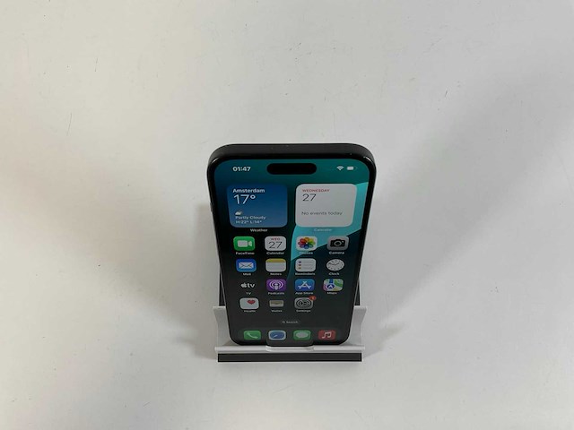 Apple iphone 15 - 128 gb - black - afbeelding 2 van  5