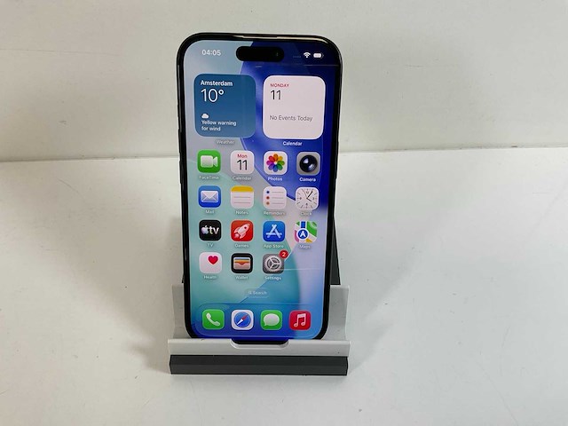 Apple iphone 15 5g - 128 gb - black (2x) - afbeelding 1 van  7