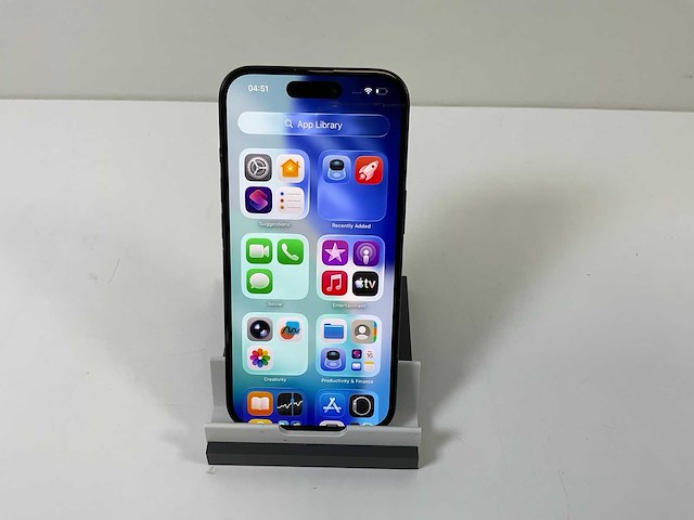 Apple iphone 15 5g - 128 gb - black - afbeelding 1 van  2