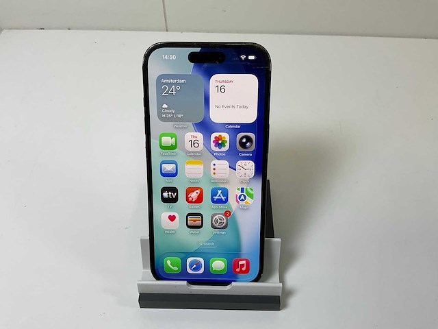 Apple iphone 15 5g - 128 gb - black - afbeelding 1 van  10