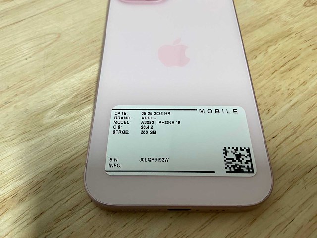 Apple iphone 15 a3090 mobiele telefoon - afbeelding 3 van  5