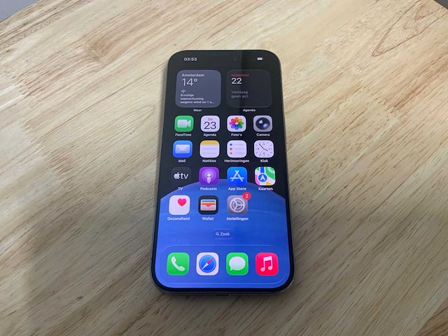 Apple iphone 15 pro a3102 mobiele telefoon - afbeelding 1 van  8