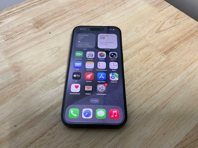 Apple iphone 15 pro a3102 mobiele telefoon - afbeelding 1 van  9