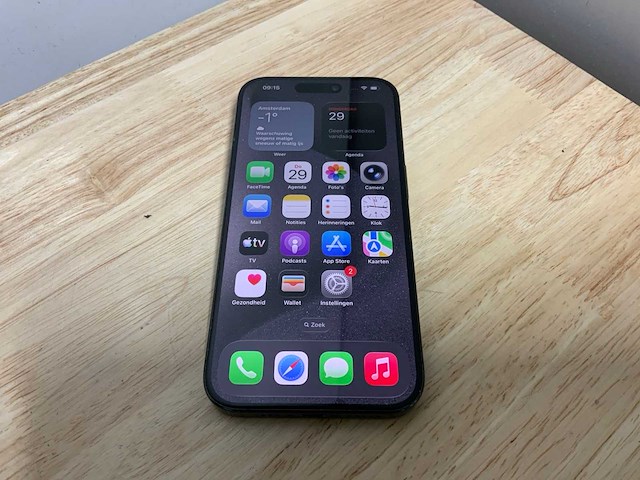 Apple iphone 15 pro a3102 mobiele telefoon - afbeelding 1 van  9