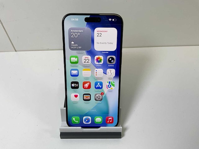 Apple iphone 15 pro max - 512 gb - black titanium - afbeelding 1 van  7
