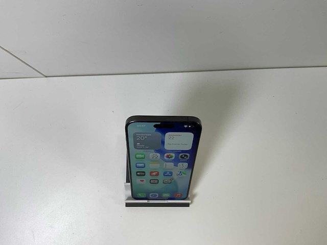 Apple iphone 15 pro max - 512 gb - black titanium - afbeelding 2 van  7
