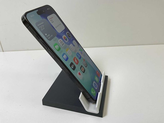 Apple iphone 15 pro max - 512 gb - black titanium - afbeelding 3 van  7