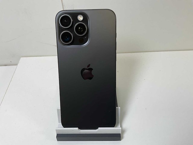 Apple iphone 15 pro max - 512 gb - black titanium - afbeelding 5 van  7
