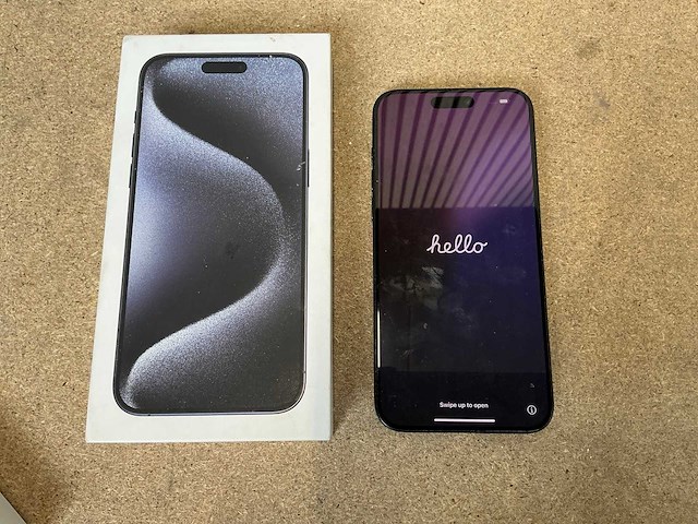 Apple iphone 15 pro max (256gb) mobiele telefoon - afbeelding 1 van  6