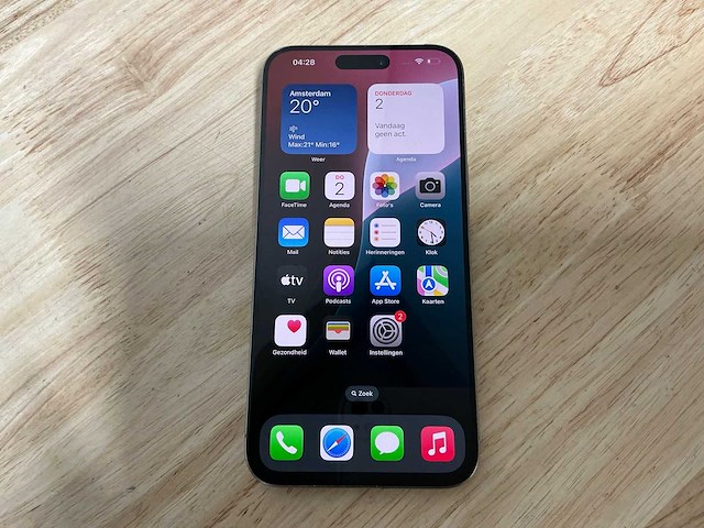 Apple iphone 15 pro max a3106 mobiele telefoon - afbeelding 1 van  8