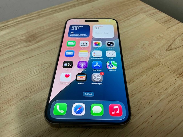 Apple iphone 15 pro max a3106 mobiele telefoon - afbeelding 1 van  6