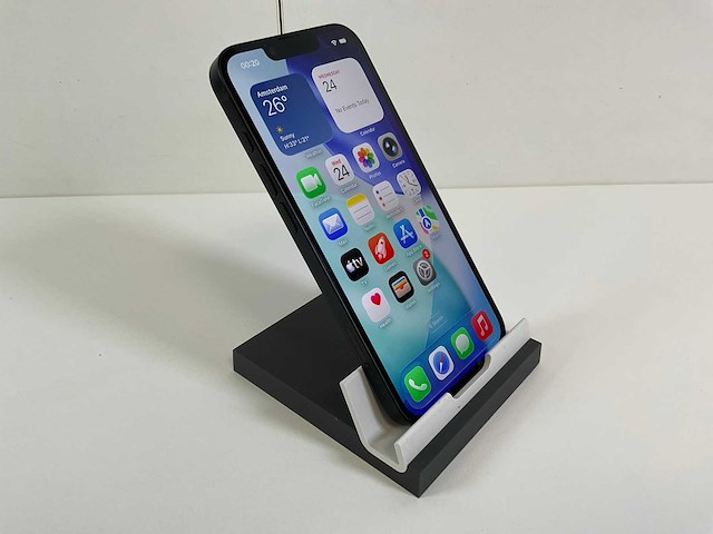 Apple iphone 16e - 5g - 128 gb - black - afbeelding 1 van  2