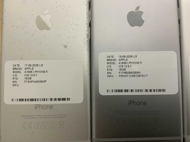 Apple iphone 6, 6s & 6+ smartphone (23x) - afbeelding 3 van  14