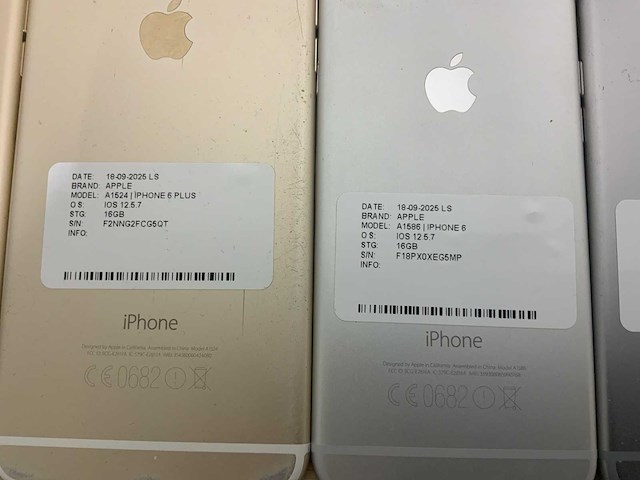 Apple iphone 6, 6s & 6+ smartphone (23x) - afbeelding 9 van  14