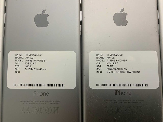 Apple iphone 6, 6s & 6+ smartphone (23x) - afbeelding 13 van  14