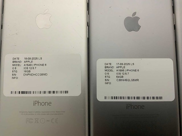 Apple iphone 6, 6s & 6+ smartphone (23x) - afbeelding 14 van  14