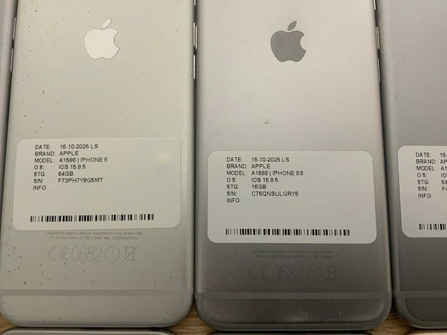 Apple iphone 6, 6s & 6+ smartphone (23x) - afbeelding 11 van  13