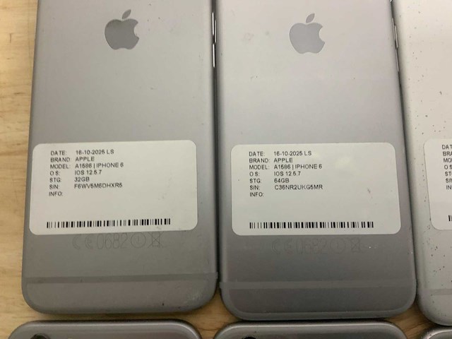 Apple iphone 6, 6s & 6+ smartphone (23x) - afbeelding 10 van  13