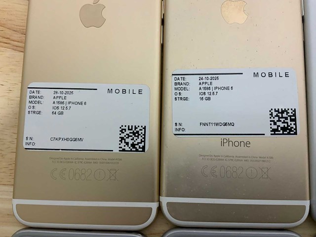 Apple iphone 6, 6s & 6+ smartphone (23x) - afbeelding 8 van  14