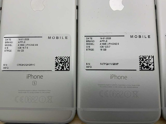 Apple iphone 6, 6s & 6+ smartphone (23x) - afbeelding 10 van  14