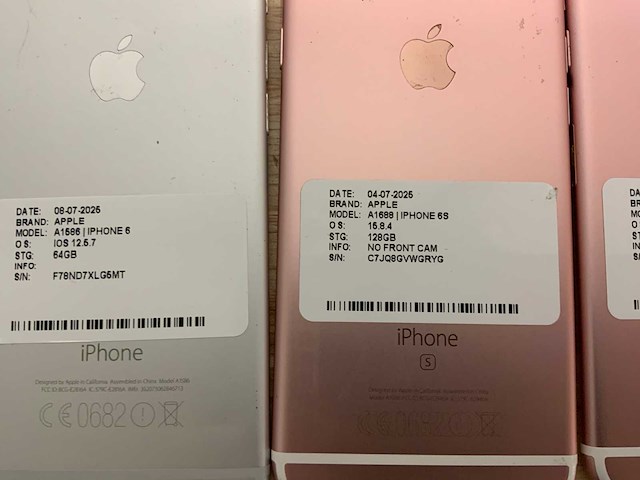 Apple iphone 6, 6s & 6+ smartphone (24x) - afbeelding 5 van  16