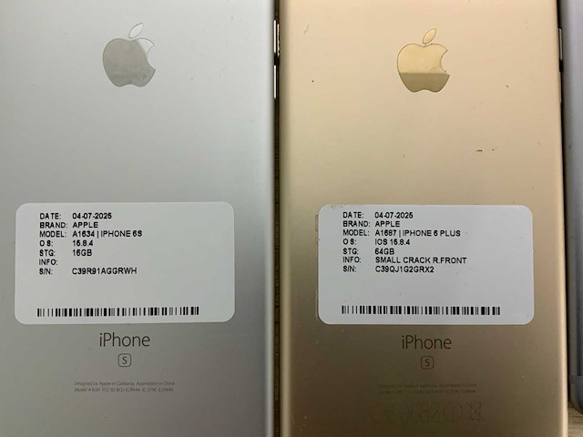 Apple iphone 6, 6s & 6+ smartphone (24x) - afbeelding 7 van  16