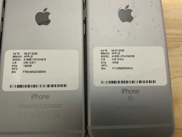 Apple iphone 6, 6s & 6+ smartphone (24x) - afbeelding 13 van  16