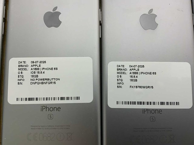 Apple iphone 6, 6s & 6+ smartphone (24x) - afbeelding 15 van  16