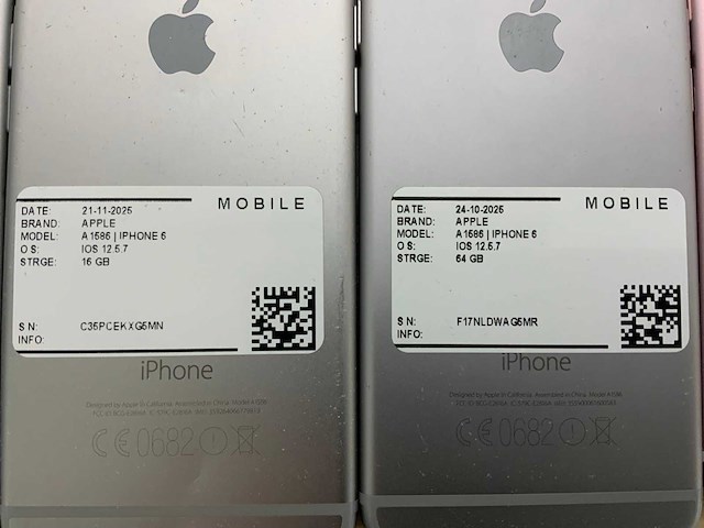 Apple iphone 6, 6s & 6+ smartphone (25x) - afbeelding 4 van  12