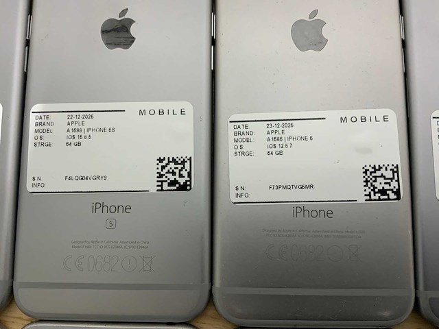 Apple iphone 6, 6s & 6+ smartphone (25x) - afbeelding 8 van  12