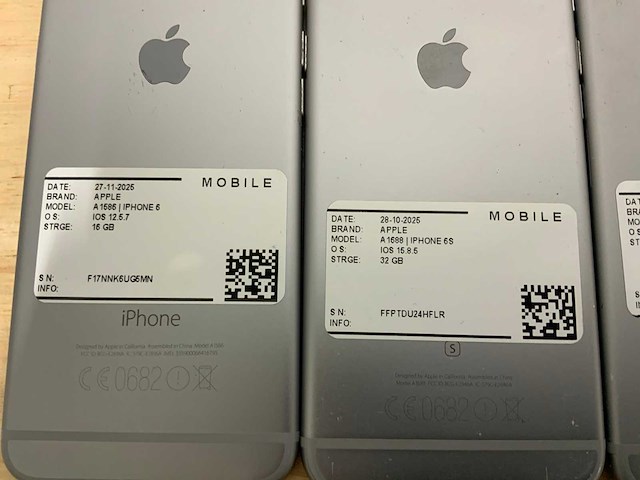 Apple iphone 6, 6s & 6+ smartphone (28x) - afbeelding 3 van  18