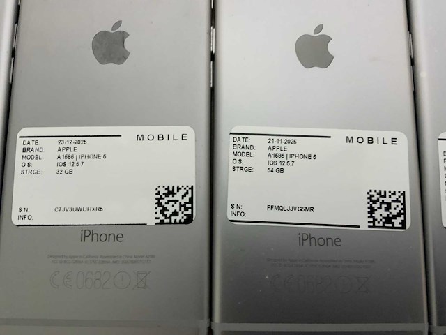 Apple iphone 6, 6s & 6+ smartphone (28x) - afbeelding 4 van  18