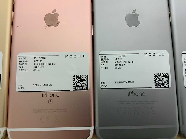 Apple iphone 6, 6s & 6+ smartphone (28x) - afbeelding 8 van  18