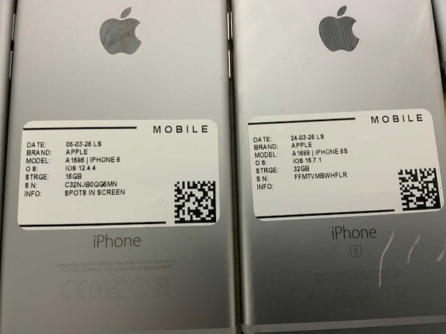 Apple iphone 6, 6s & 6+ smartphone (28x) - afbeelding 9 van  18