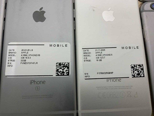 Apple iphone 6, 6s & 6+ smartphone (28x) - afbeelding 18 van  18