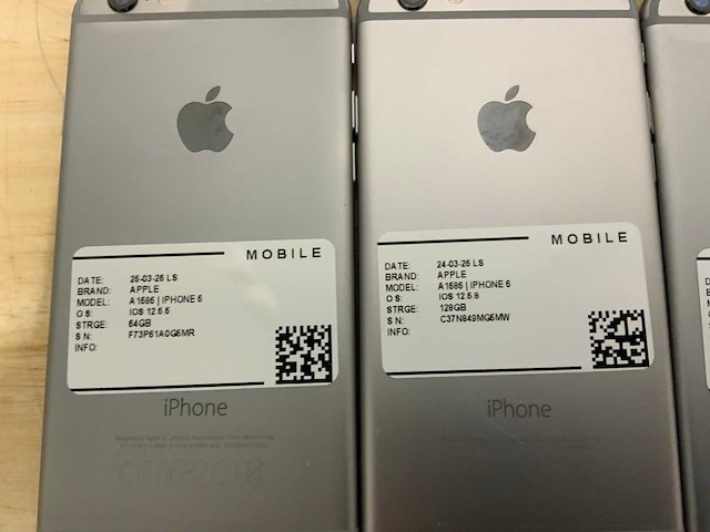 Apple iphone 6, 6s & 6+ smartphone (28x) - afbeelding 3 van  18