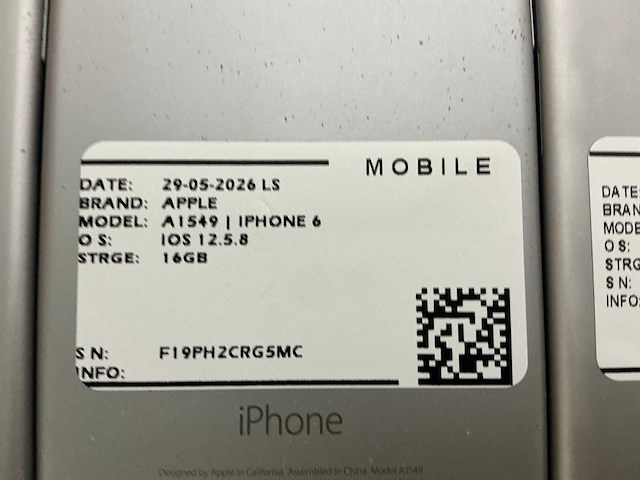Apple iphone 6, 6s & 6+ smartphone (43x) - afbeelding 11 van  44