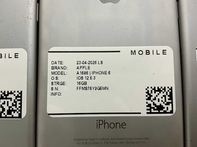 Apple iphone 6, 6s & 6+ smartphone (43x) - afbeelding 13 van  44