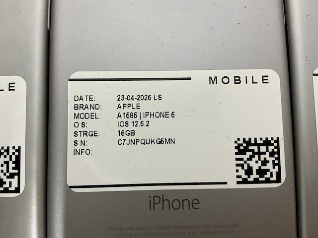 Apple iphone 6, 6s & 6+ smartphone (43x) - afbeelding 14 van  44