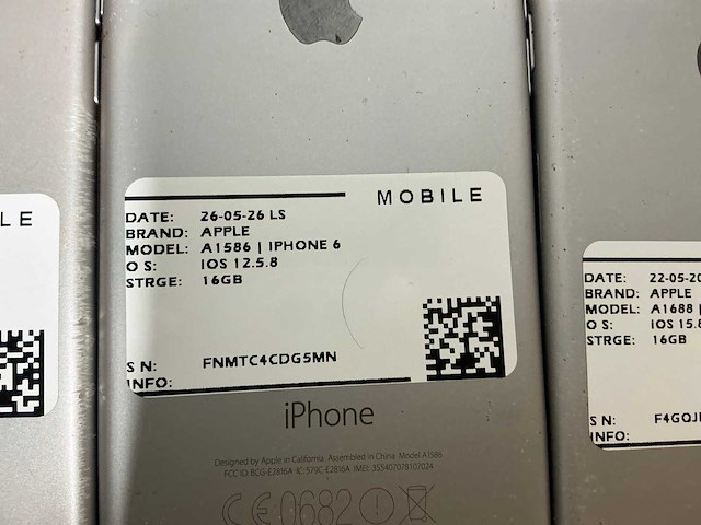 Apple iphone 6, 6s & 6+ smartphone (43x) - afbeelding 25 van  44
