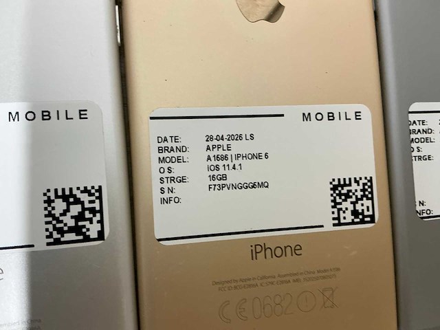 Apple iphone 6, 6s & 6+ smartphone (43x) - afbeelding 39 van  44