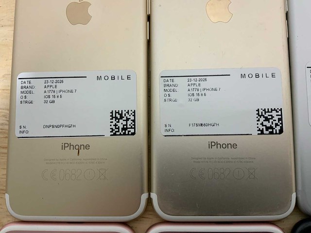 Apple iphone 7, 7+ smartphone (17x) - afbeelding 9 van  14