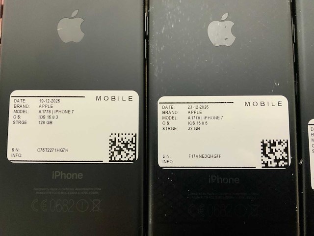 Apple iphone 7, 7+ smartphone (17x) - afbeelding 13 van  14