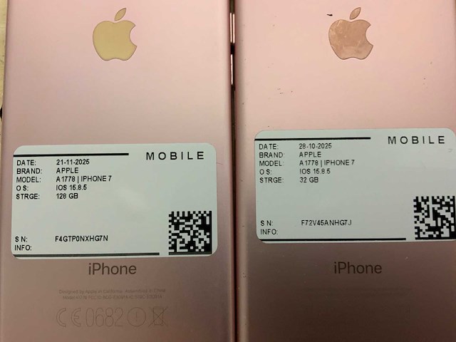 Apple iphone 7, 7+ smartphone (17x) - afbeelding 3 van  15