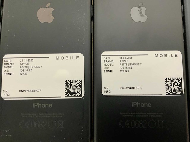 Apple iphone 7, 7+ smartphone (17x) - afbeelding 15 van  15