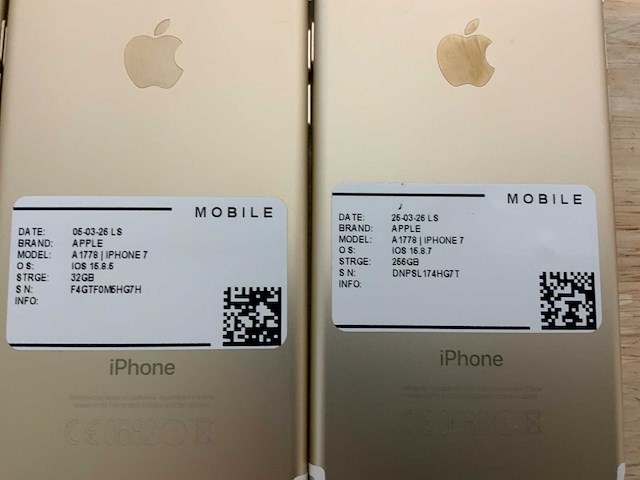 Apple iphone 7, 7+ smartphone (17x) - afbeelding 2 van  10